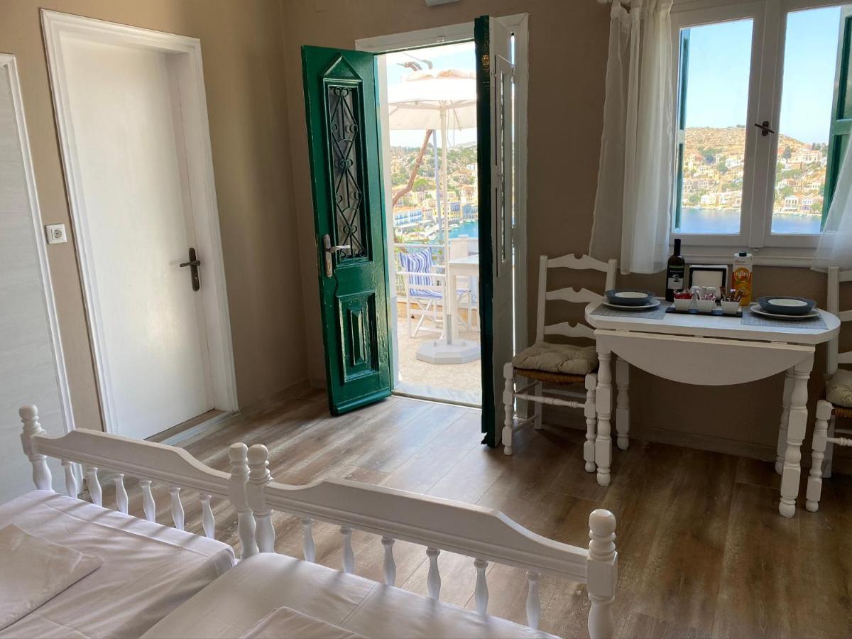 Thodoris Infinity View Apartments Symi Exterior foto