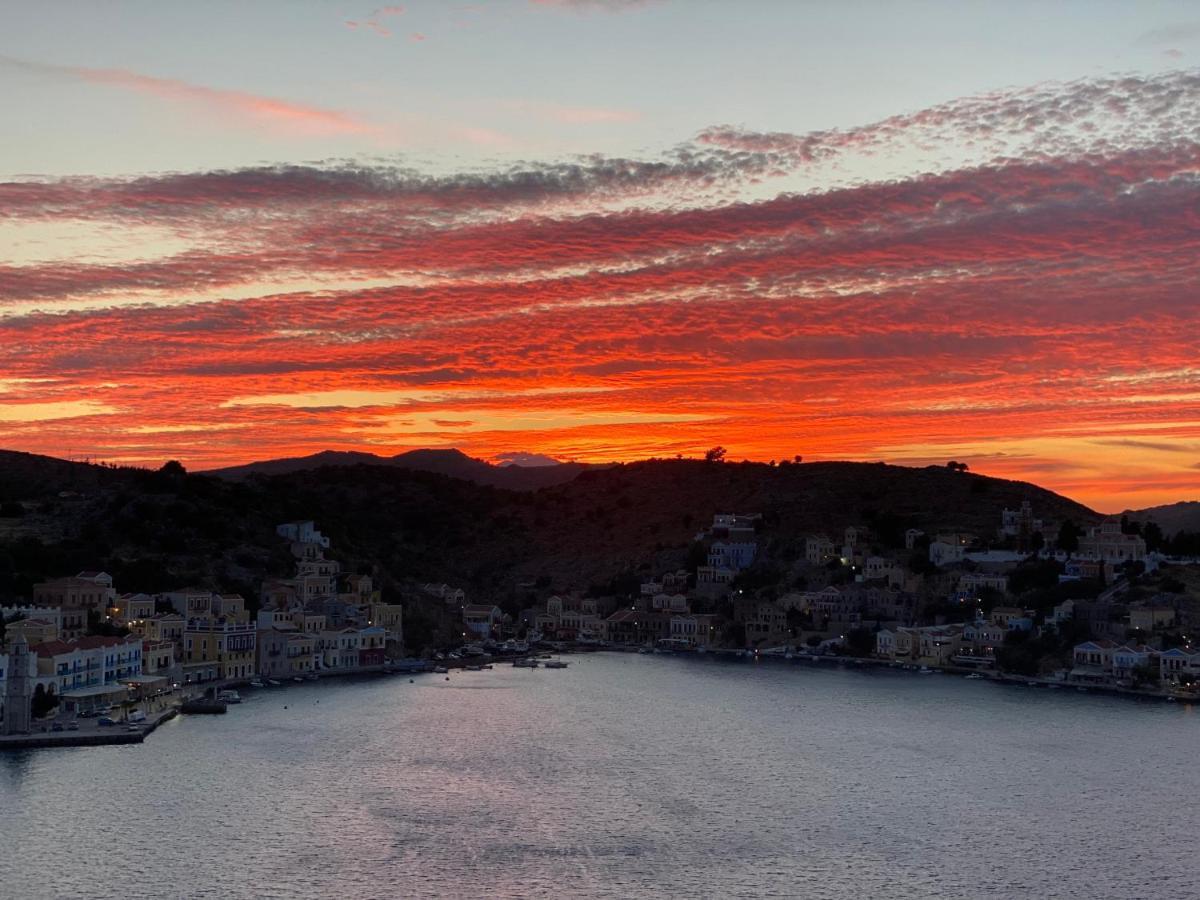 Thodoris Infinity View Apartments Symi Exterior foto